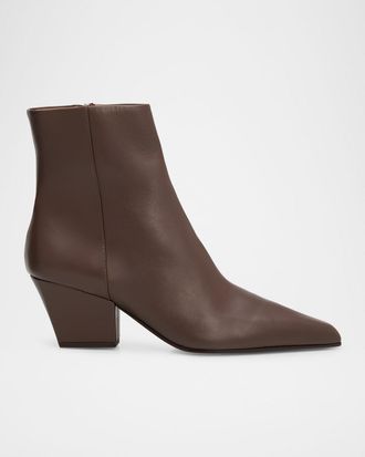 PARIS TEXAS Jane Leather Ankle Boots