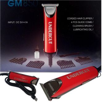 Trade Shop Trade Shop - Tagliacapelli Rasoio Regola Barba Taglia Capelli Ricaricabile Viaggio Usb Gm-850