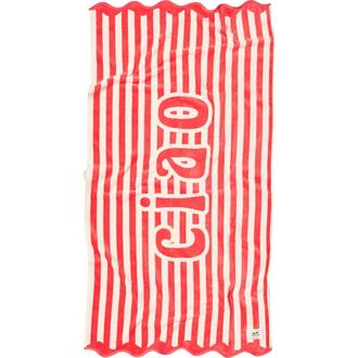 Slowtide Ciao Beach Towel in Pink at Nordstrom