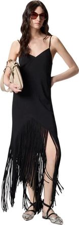 Pinko Pinko, Kleedjes, Dames, Zwart, M, Badia Jurk