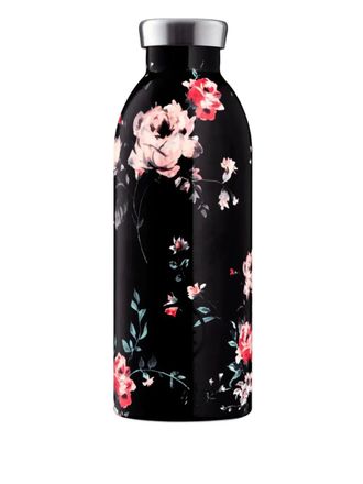 24 Bottles floral travel water bottle 500ML - Black
