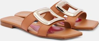 Roger Vivier Viv By The Sea leather sandals