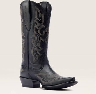 Ariat Womens Jennings Stretch Fit Western X-Toe Western Boot In Black