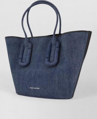 Marc Jacobs the tote bag cotton beach bag