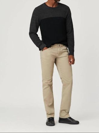 Mavi Zach Straight Jean In Beige Twill