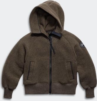 Canada Goose Blouson aviateur molletonn&eacute; &eacute;cologique Chilliwack Black Label (Femmes, Oxford Navy, TP)