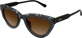 Chloé CH0294S 005 Womens Sunglasses Grey Size 52