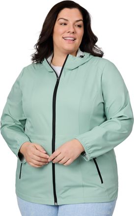 Free Country Womens Plus Size X2O Anorak Rain Jacket