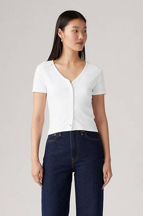 Levi's Camiseta Muse - Mujer - XL - Blanco / White +
