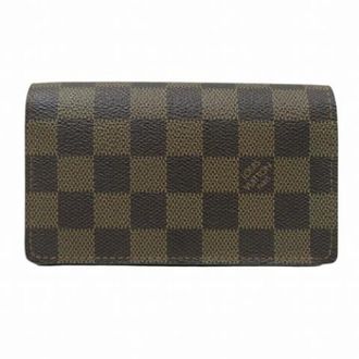 Louis Vuitton Pre-owned Wallets, unisex, Brown, Size: ONE SIZE Pre-owned Canvas Wallet
