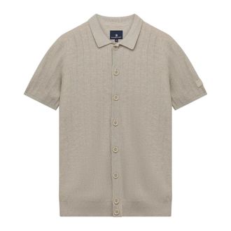 State of Art Poloshirt Piqu&eacute; - Heren - Tops - Beige - Maat: M Piqu&eacute;