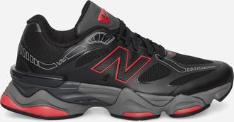 New Balance 9060 Sneakers Black / Fire Cracker
