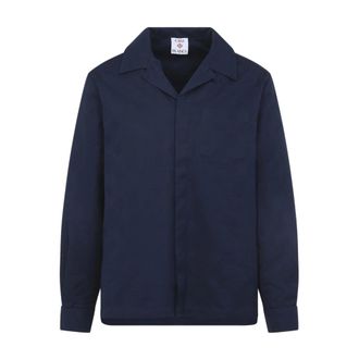 Casablanca Light Jackets, male, Blue, Size: M Msp26Sh22901 Shirt
