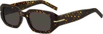 HUGO BOSS 1608/S Zonnebril - unisex - Accessoires - Bruin - Maat: 50 MM