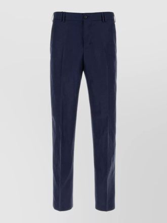 Pantaloni Torino wool blend michael trousers belt loops pockets