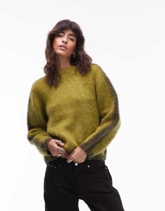 Obey Aura - Maglione verde