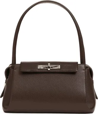 Hammitt Hammitt Charlotte Espresso Pebble Silver Med