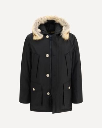Woolrich Parka Arctic in Ramar Cloth con pelliccia removibile Man XXL