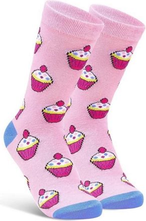 Generic Womens Cupcakes Pink Novelty Socks One Size UK 4-7 EU 36-40