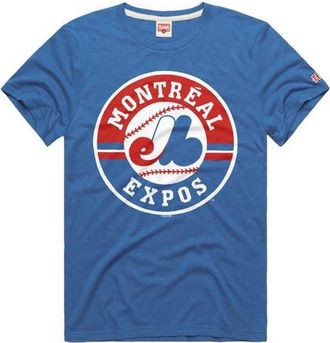 Homage Mens Homage Royal Montreal Expos Tri-Blend Hyperlocal T-Shirt at Nordstrom, Size Xx-Large