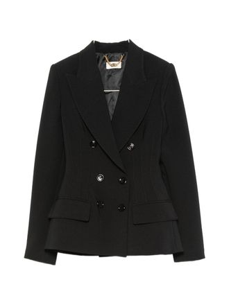 Elisabetta Franchi jasje met dubbele rij knopen