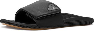Olukai Ulele Slide Mens Slide Shoes Lava Rock/Lava Rock : 14 D - Medium, Cotton/Vinyl