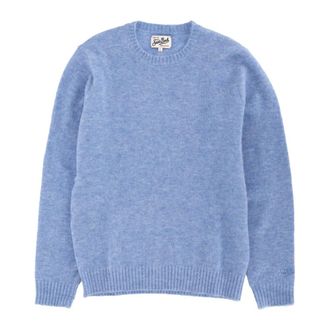 MC2 Saint Barth Truien & Vesten, Heren, Blauw, L, Regent Alpaca