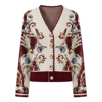 Farm Rio Farm Rio - Millena Cardigan - Dames - Truien - Veelkleurig - Maat: XS Wol