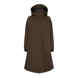 Notyz Anorak Funzionale - - Coats - Donna - Marrone - L