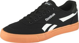 Reebok Classic Trainingsschuh REEBOK CLASSIC REEBOK COURT ADVANCE VULC, Herren, Gr. 42,5, jet schwarz, hellwei&szlig;, tan, Synthetik, Textil, Schuhe Trainingsschuh