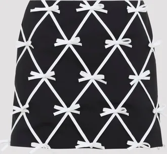 Moschino minirok met strik