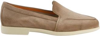 Santoni Malibu Loafer - Dames - Loafers - Beige - 40 EU - Leer - Schoenen