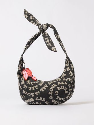 Stella McCartney Borsa a spalla in cotone stampato