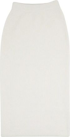 Fabiana Filippi Midi Rokken - Dames - Midirokken - Wit - XS - Rokken