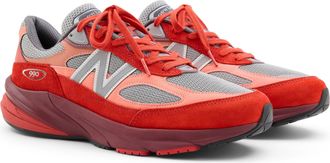 New Balance Unisex Made in USA 990v6, Size: 10.5 Width: D Color: Molten Lava/Monarch Burgundy/Slate Grey