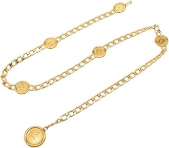 Chanel Pre-owned Belts, female, Yellow, Size: ONE SIZE Pre-owned Vintage Standard belt