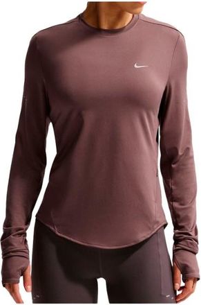 Nike Swift DF UV Long-Sleeve Crew Running Top Laufshirt f&uuml;r Damen | braun