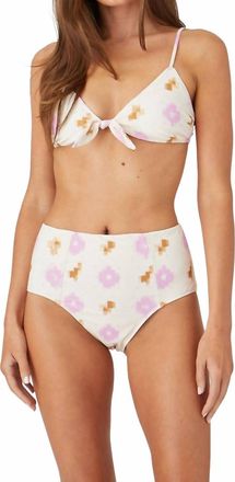 Xirena Serena Bikini Bottom In Lilac Ikat
