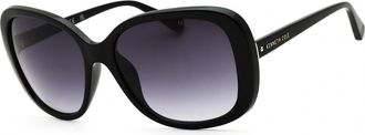 Kenneth Cole KC00031 01B Womens Sunglasses Black Size 57