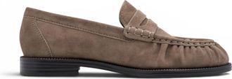 Tamaris Tamaris dames beige leren loafer casual schoenen - 24251-47