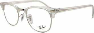 Ray-Ban Unisex Rx5154 Glasses In White Transparent