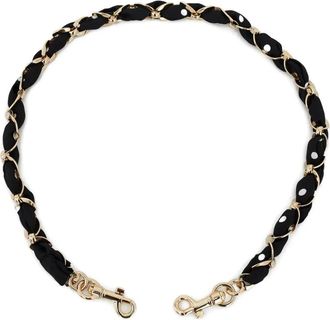 Dolce & Gabbana Schouderband met stippen - Zwart