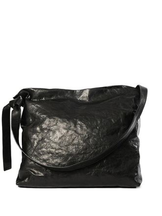 Ann Demeulemeester Borsa a spalla Tosh grande - Nero