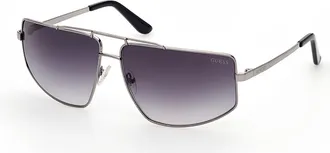 Guess GU5207 08B Mens Sunglasses Grey Size 64