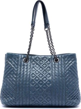 Bottega Veneta Pre-owned Bottega Veneta Medium Nappa Intrecciato Stitched Double Chain Tote Ladies VQOXRIF9ZB3MSJP8