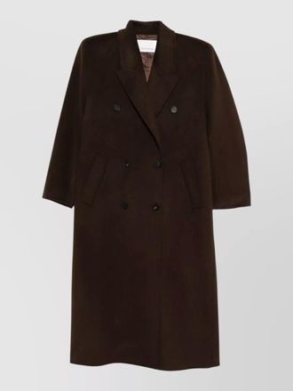 Frankie Shop wool oversized double-breasted coat
