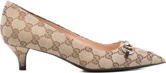 Gucci Gg Motif Pumps-Donna
