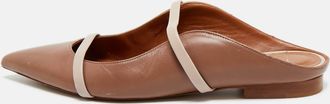 Malone Souliers Cream/beige Leather Maureen Mule Sandals