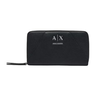 A|X Armani Exchange Dames, Accessoires, Zwart, Maat: ONE Size Leer