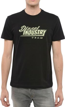 Diesel Black Crew Neck T-Shirt
